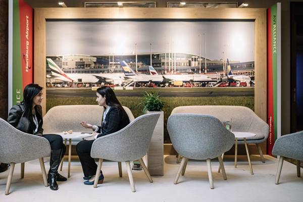 2 People having conversation