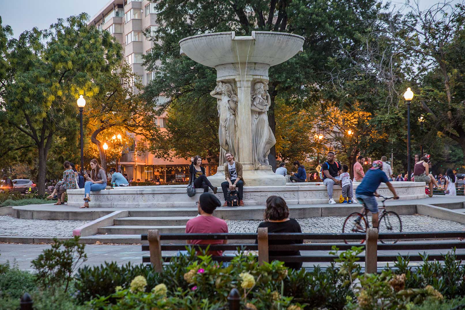 Fountain in Washington, D.C.
