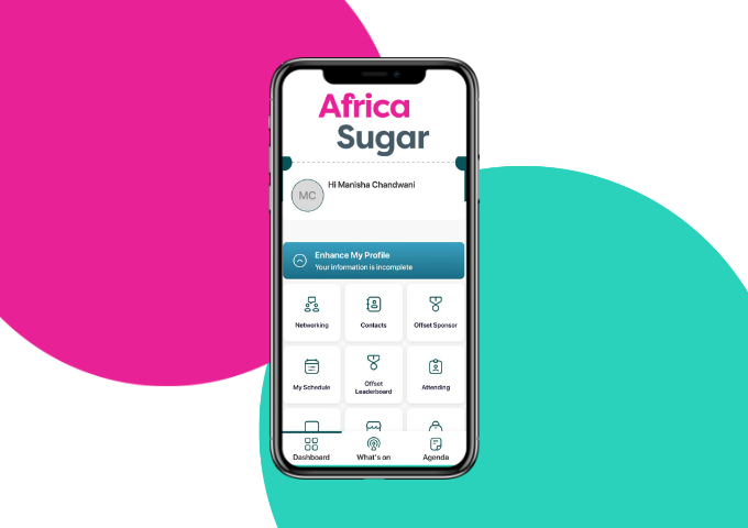 Sponsorship opportunity for the official event app: ConnectMe for Africa Sugar