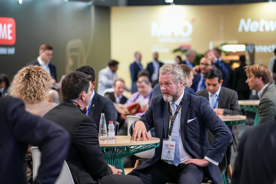 Networking event moments