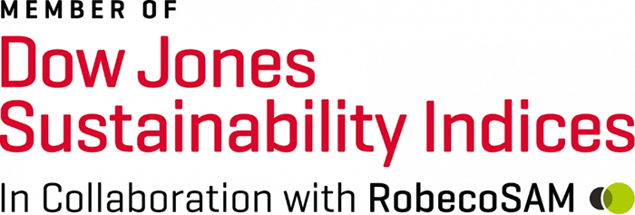 Member of Dow Jones Sustainability Indices