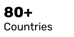 80+ Countries