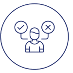 Makes the final decision or influences purchase