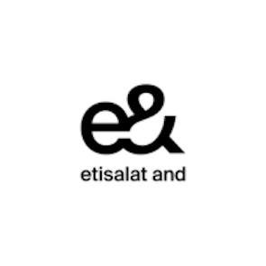 Etisalat logo – telecom and digital solutions company that attended HRSE Dubai, highlighting HR innovation in the Middle East technology sector.