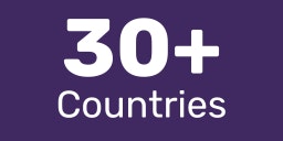 30+ Countries
