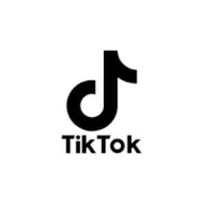 TikTok logo – leading digital media and entertainment platform highlighted as a past HRSE Dubai attendee, engaging with HR innovation trends