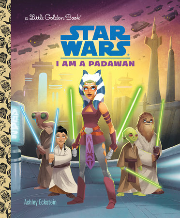 The book cover of I AM A PADAWAN by Ashley Eckstein