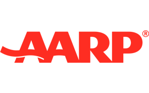 American Association of Retired Persons (AARP) logo.