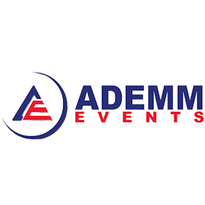 ADEMM Events logo – Exhibitor at MEES 2025 specializing in event organization and management in the Middle East