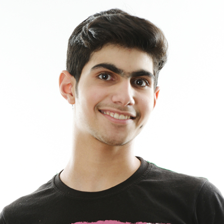 Grade 11 student Zain