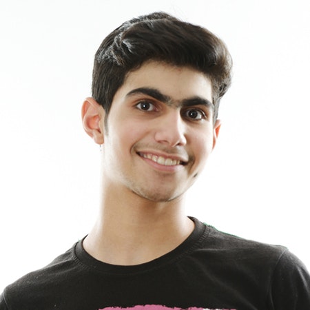 Grade 11 student Zain