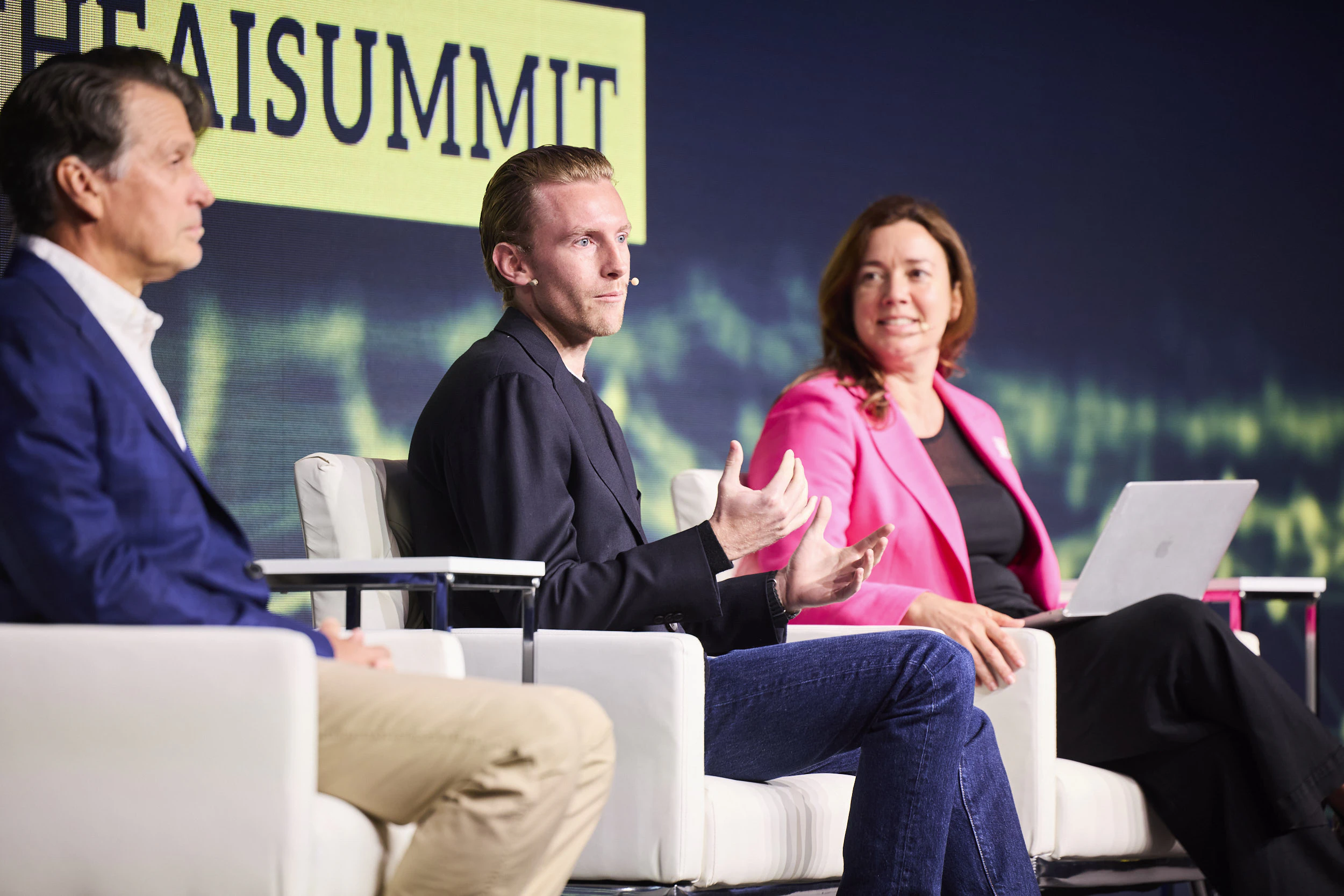 Panel on Headliners stage at The AI Summit London
