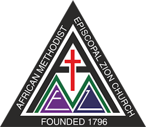African Methodist Episcopal Zion Church logo.