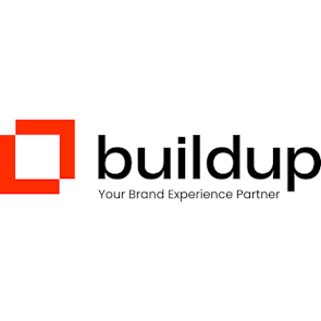 Buildup logo – MEES 2025 Exhibitor delivering custom stand design and experiential branding solutions