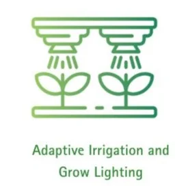Adaptive Irrigation and Grow Lighting