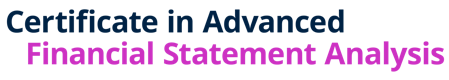 Certificate in Advanced Financial Statement Analysis