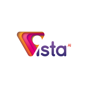 Vista logo – MEES 2025 Exhibitor offering professional AV production and staging services for events