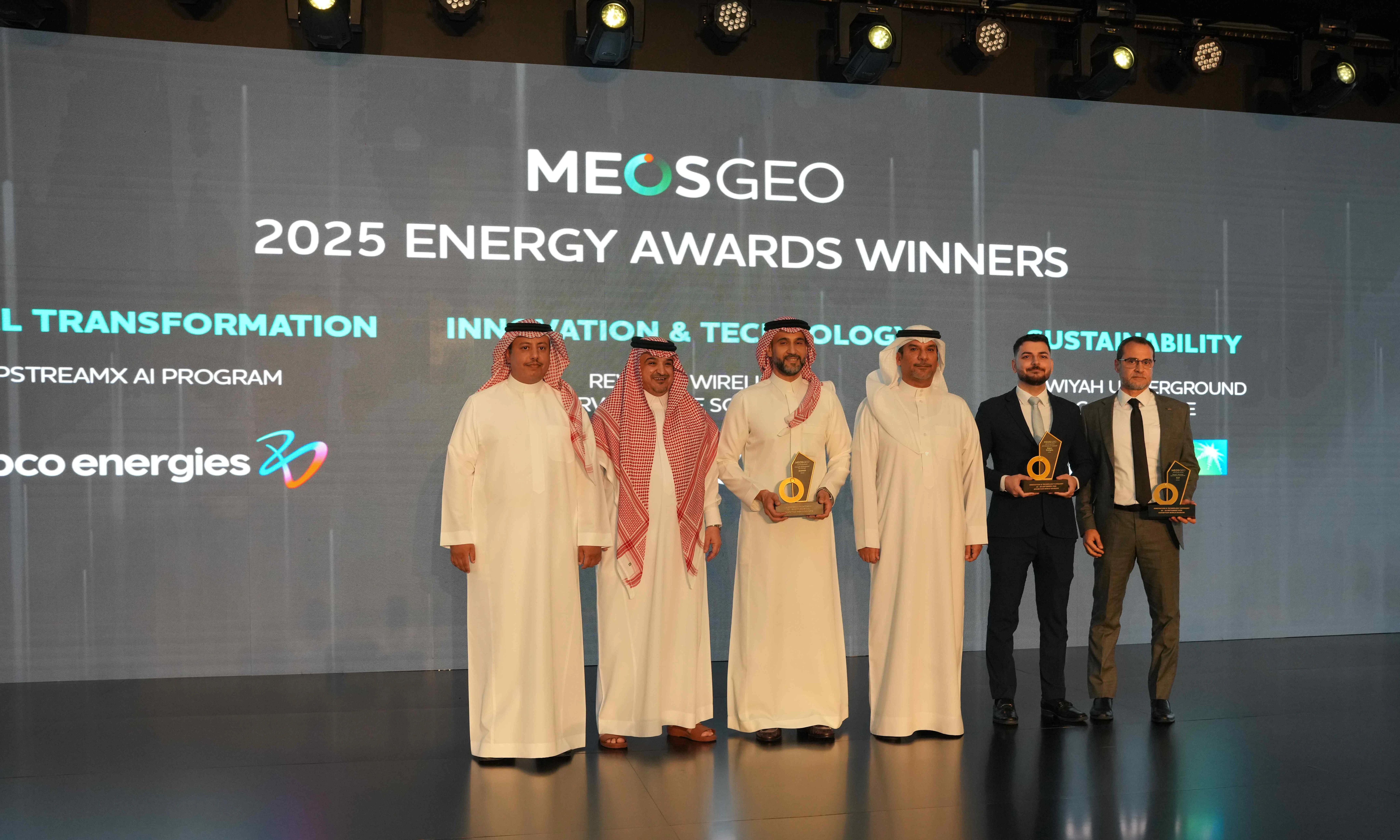 MEOS GEO 2025 Energy Award winners