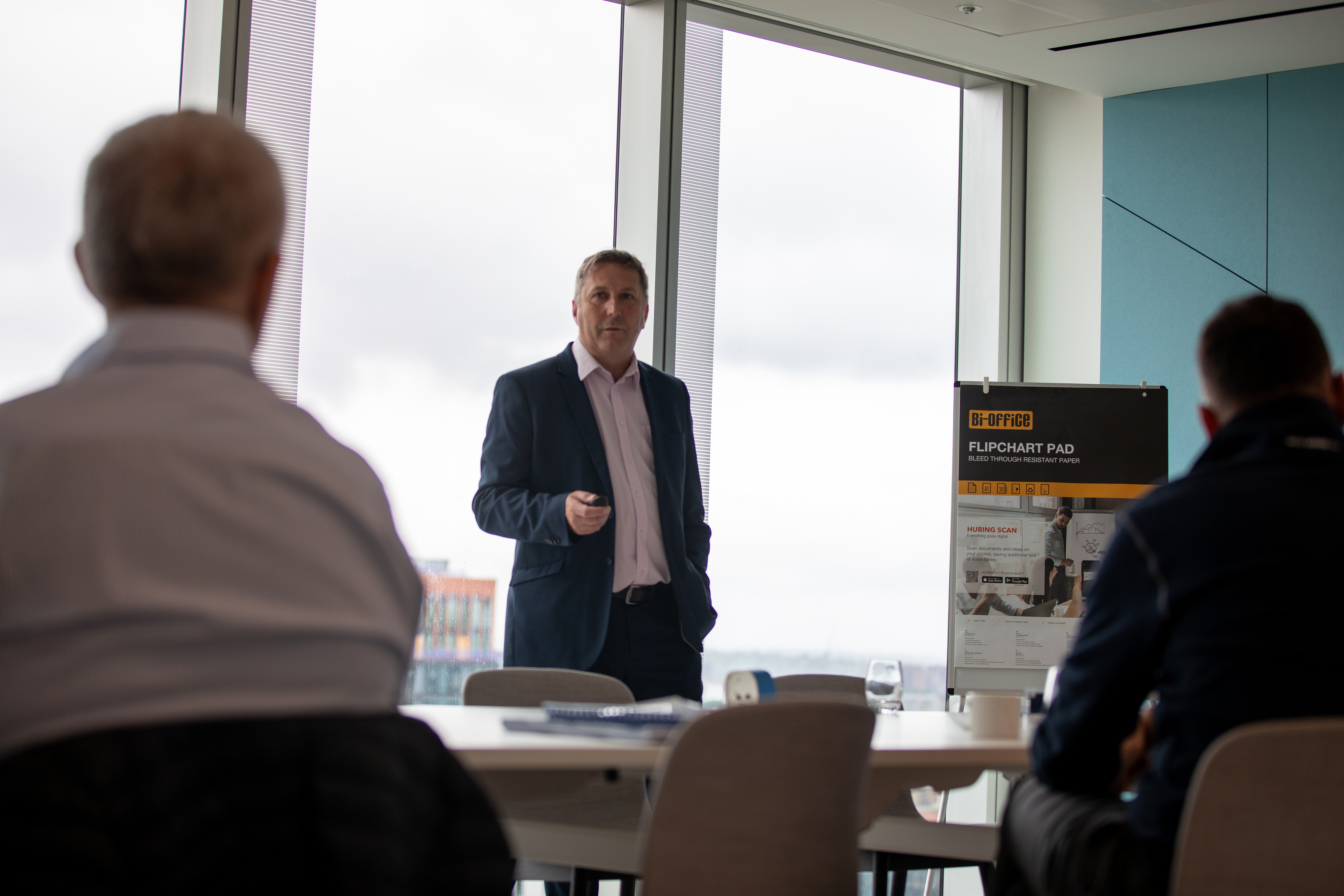 Allan Larsen facilitating a group discussion during the FuelEU Workshop, June 2025