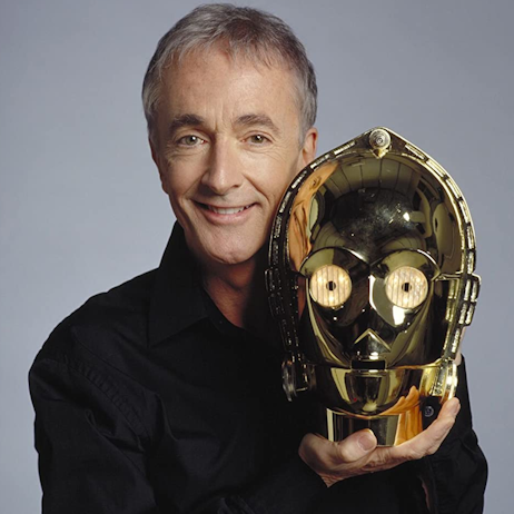 Anthony Daniels at MEFCC Hall of Fame, known as C-3PO in Star Wars.