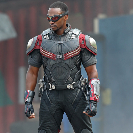 Anthony Mackie at MEFCC Hall of Fame, known as the Falcon and new Captain America in the MCU