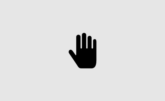 clip art of a hand
