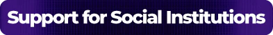 Botão de interface com fundo roxo escuro e textura de circuito, contendo o texto em branco 'Apoio Instituições Sociais'.