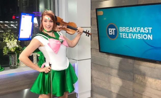 BRIGIT FIDDLE IN COSPLAY