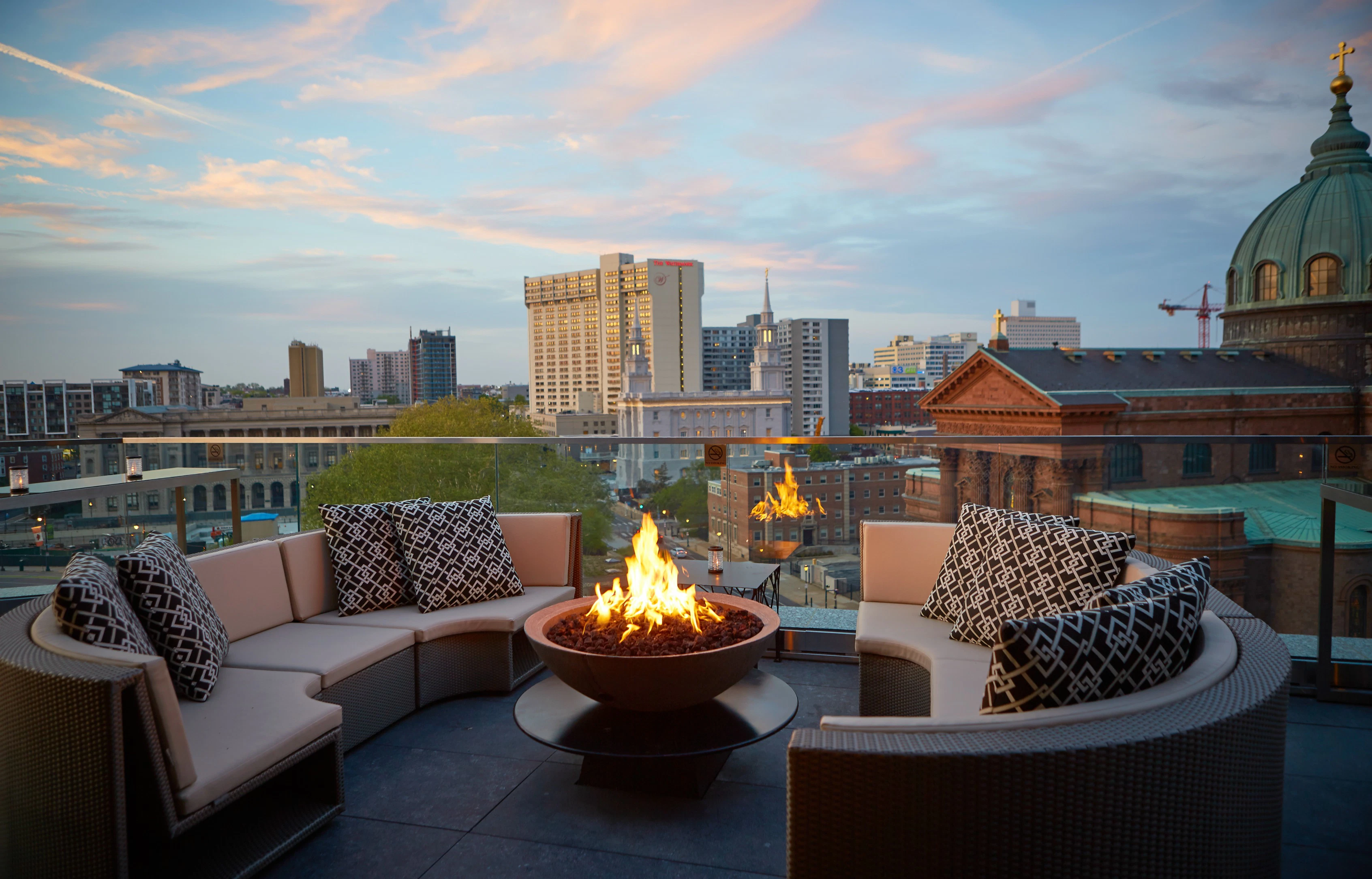 Clinical Data Disclosure & Transparency Event Venue - The Logan Hotel - Terrace