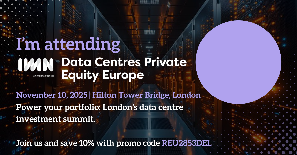 Data Centres Europe Marketing Banner for Attendees