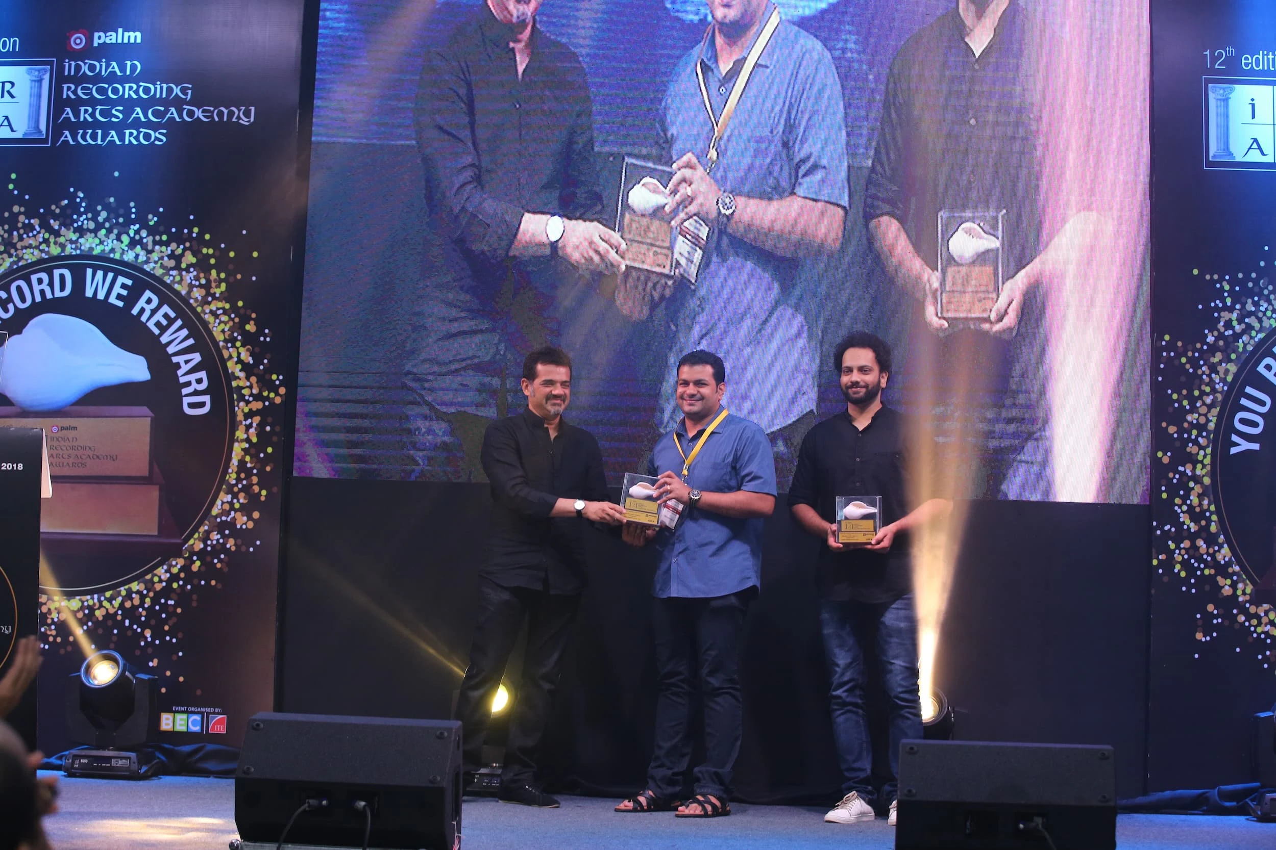 Awarded for Dubbing Engineer, Manas Mali & Aravinda Vijayakumar, Film Haseena Parker