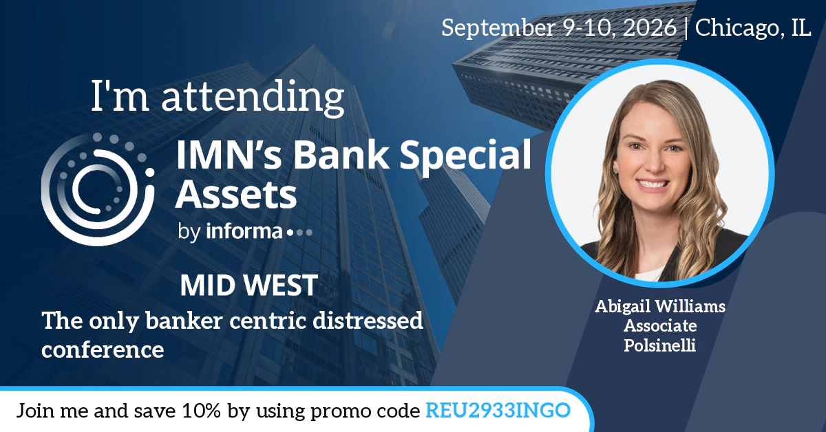 Bank Special Assets Midwest Marketing Banner for Attendees