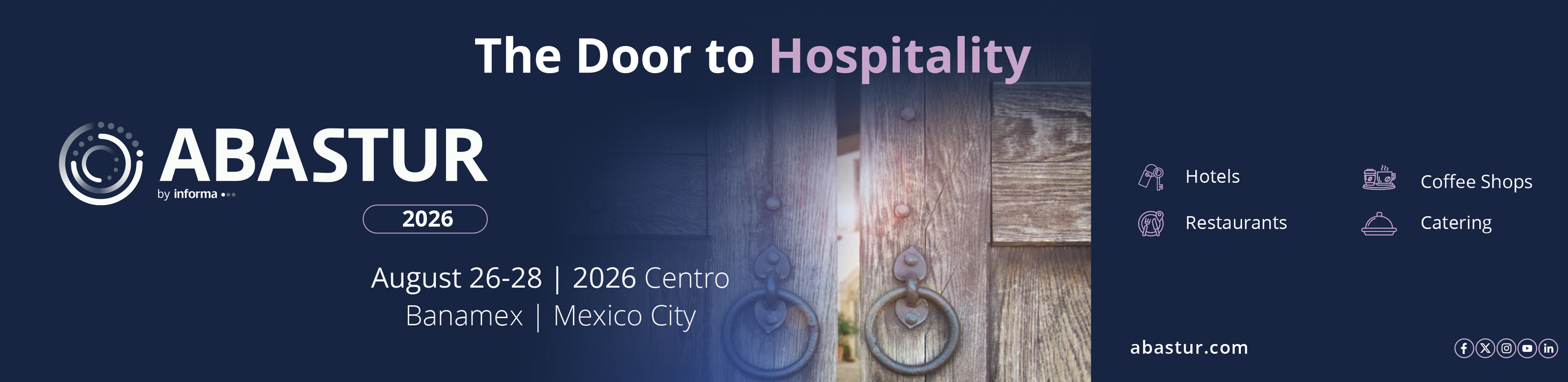 ABASTUR Event August 27th to 29th, 2025 Mexico City