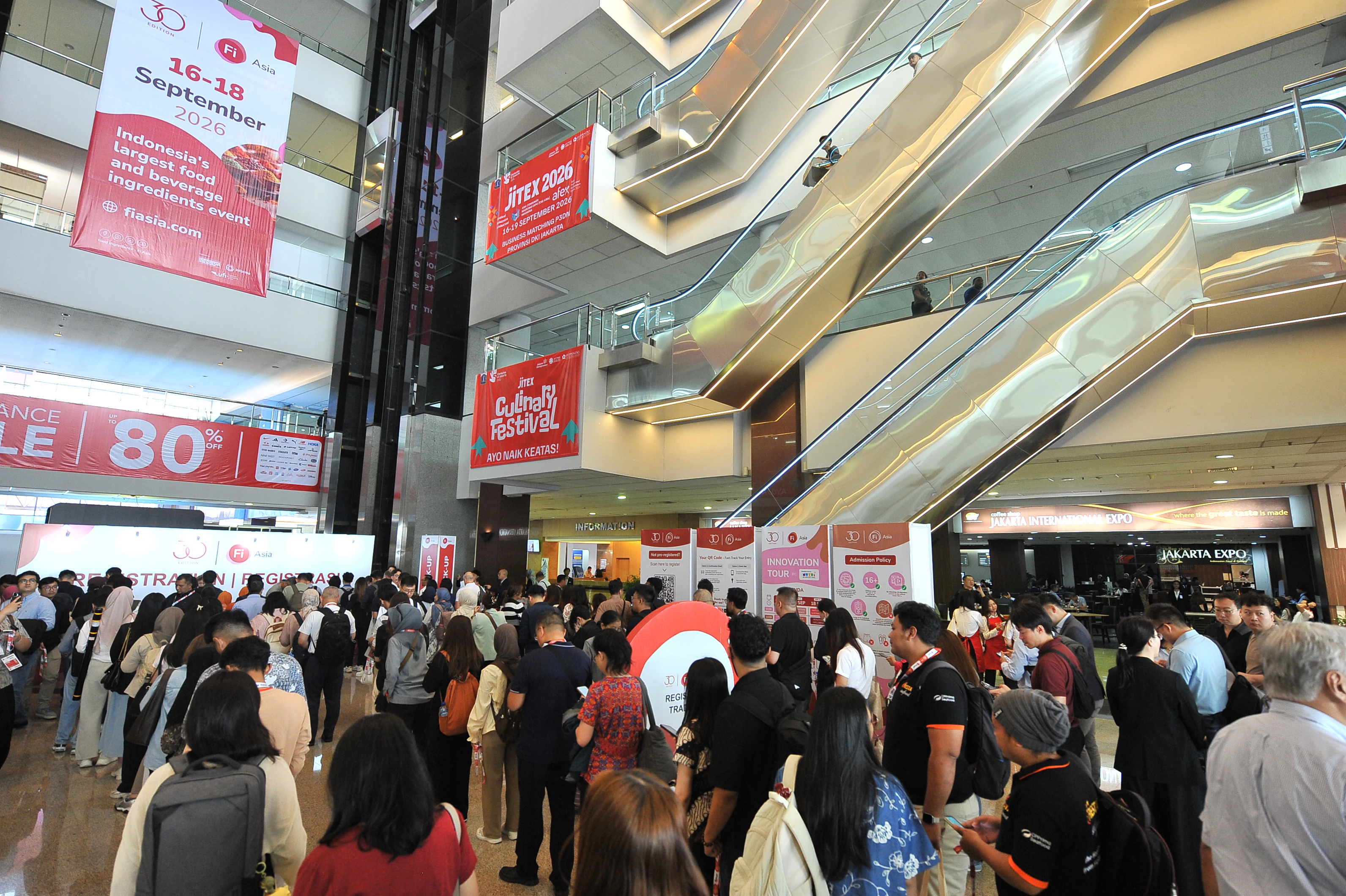 Visitors at Fi Asia Indonesia