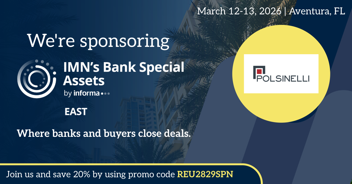 Bank Special Assets East Marketing Banner for Sponsors