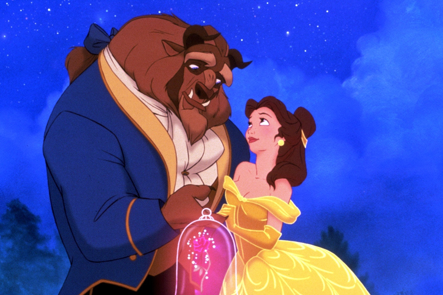 Belle & Beast from Disney's Beauty and the Beast