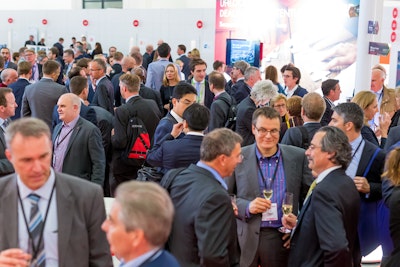 BIO-Europe - informal networking in exhibit