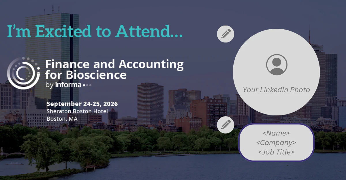 Attendee graphic for Finance & Accounting for Bioscience