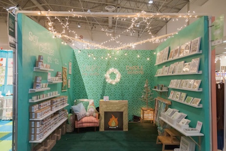 An example of Exhibitor provided carpeting