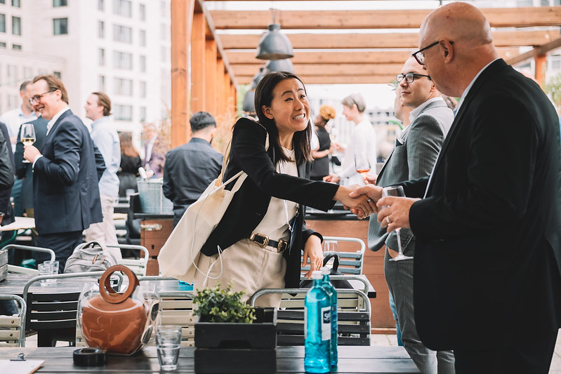 Networking at Europe's leading venture capital conference in Berlin