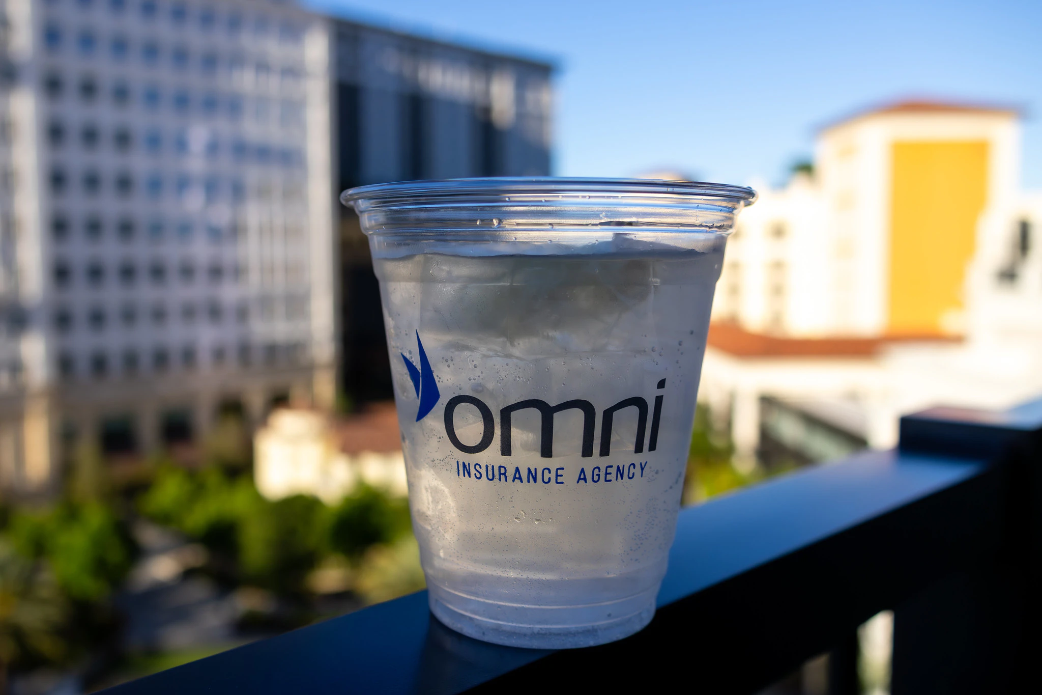 Branded cup from conference