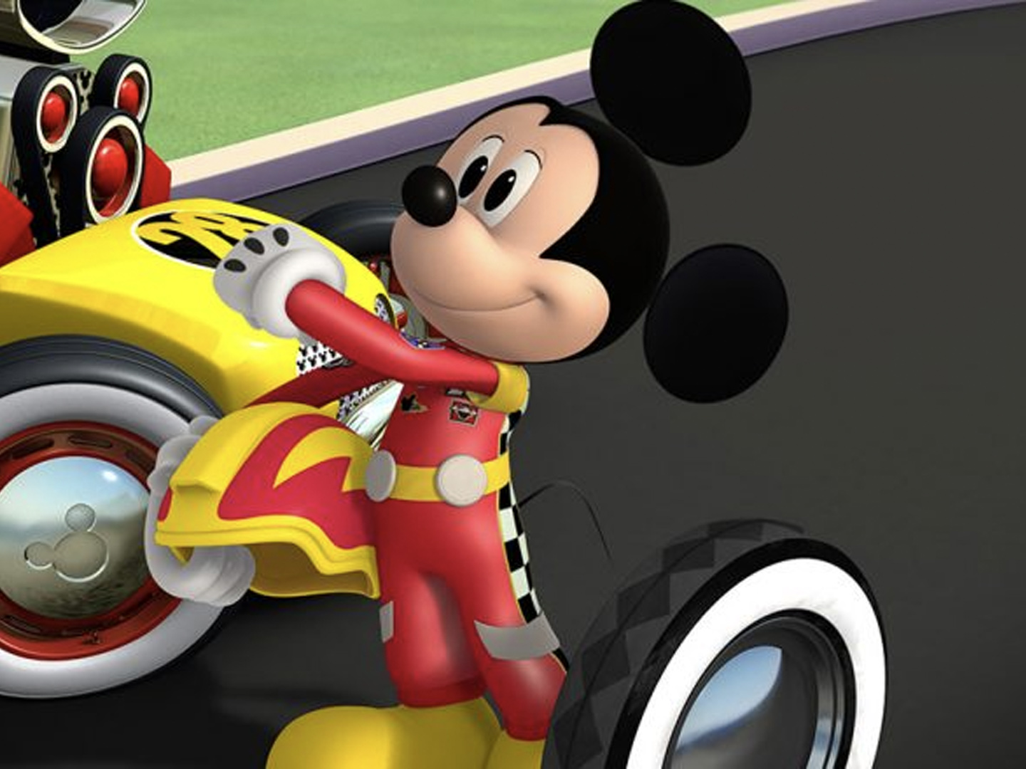 Mickey from Mickey and the Roadster Racers