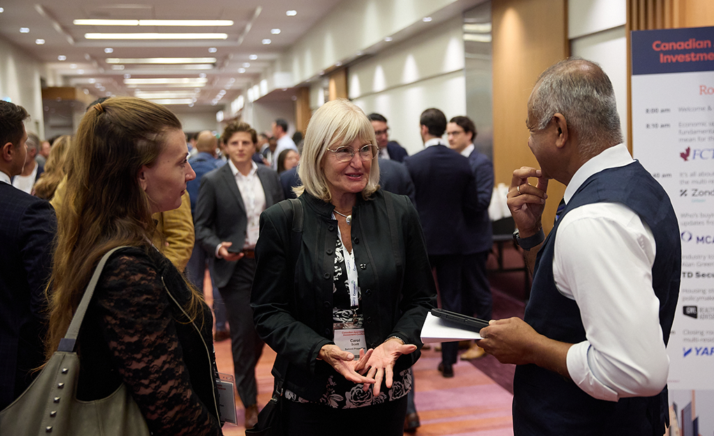 Attendees connecting at Canada's largest multi-res real estate conference