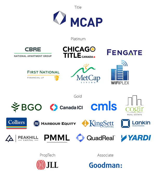 Sponsors of the multi-residential real estate conference