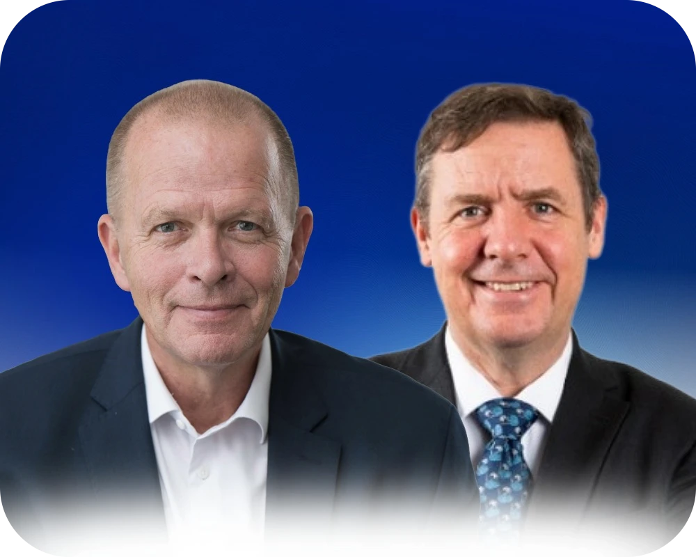 Andreas Nordseth and Guy Platten