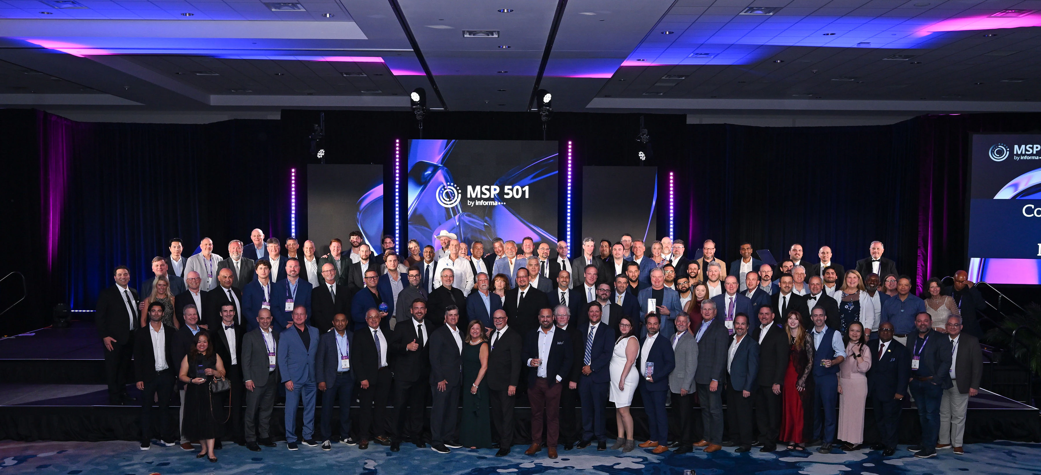 MSP 501 honorees onstage in Orlando in 2026