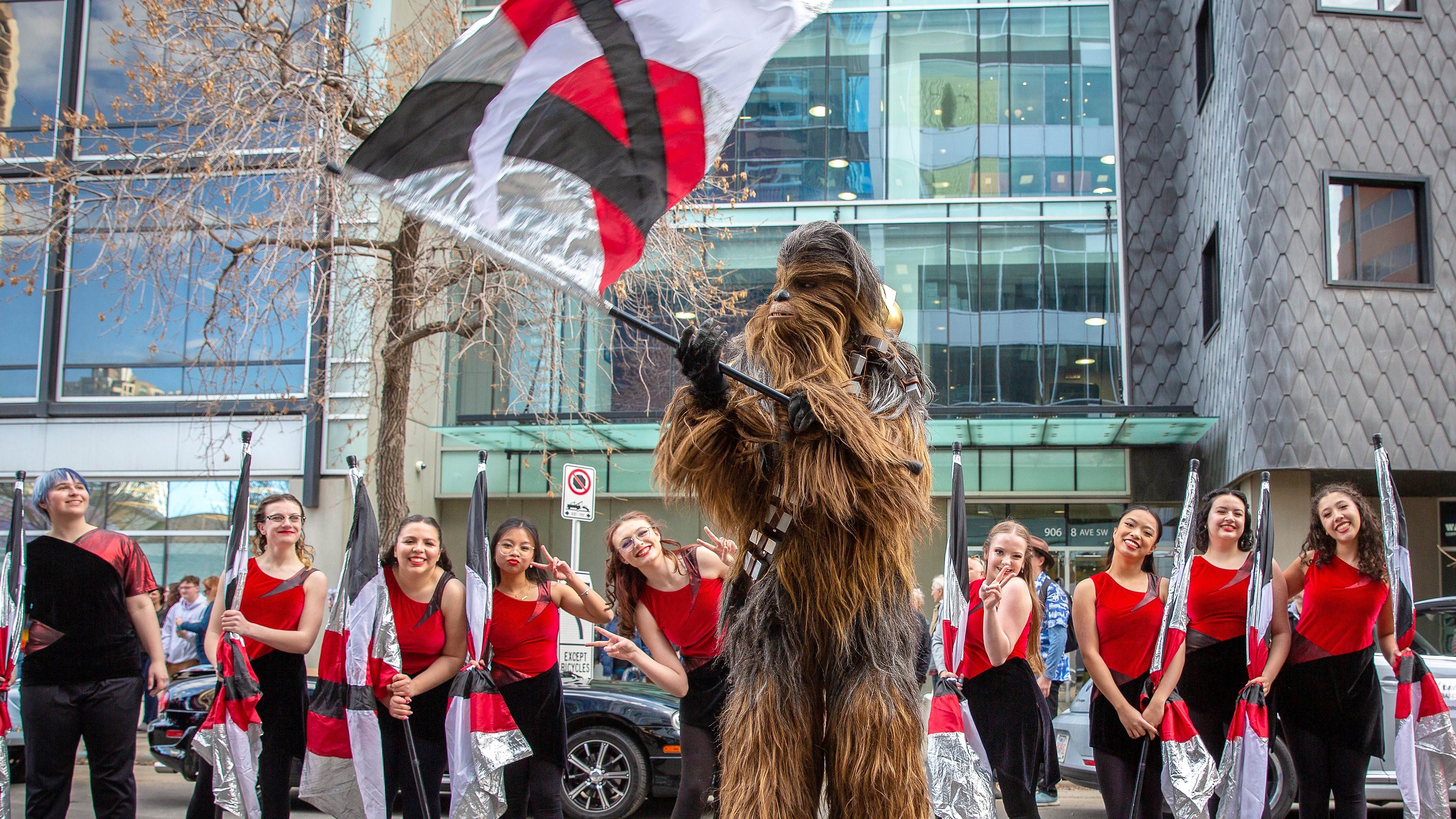 Chewbacca and the Band