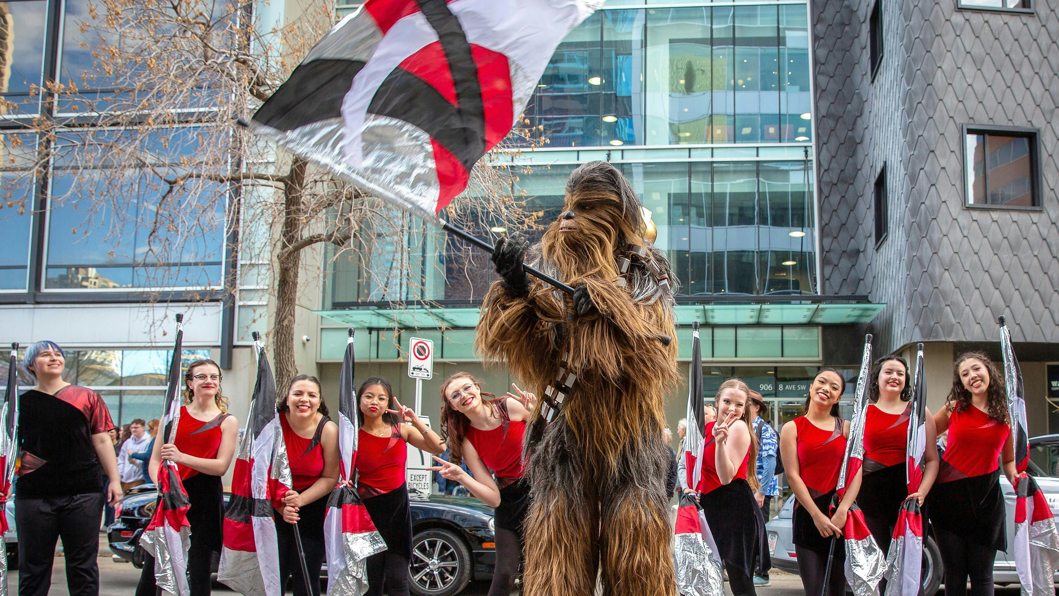 Chewbacca and the Band