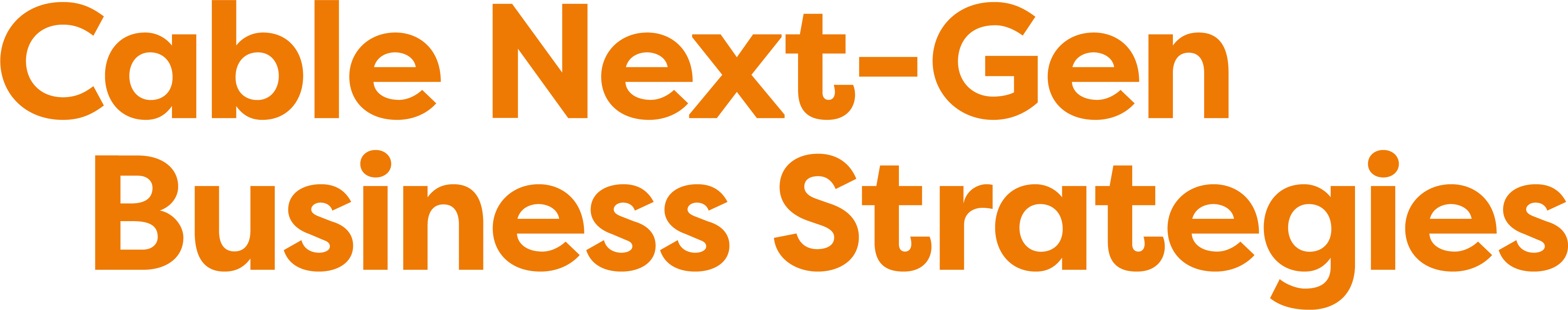 Cable Next-Gen Business Strategies
