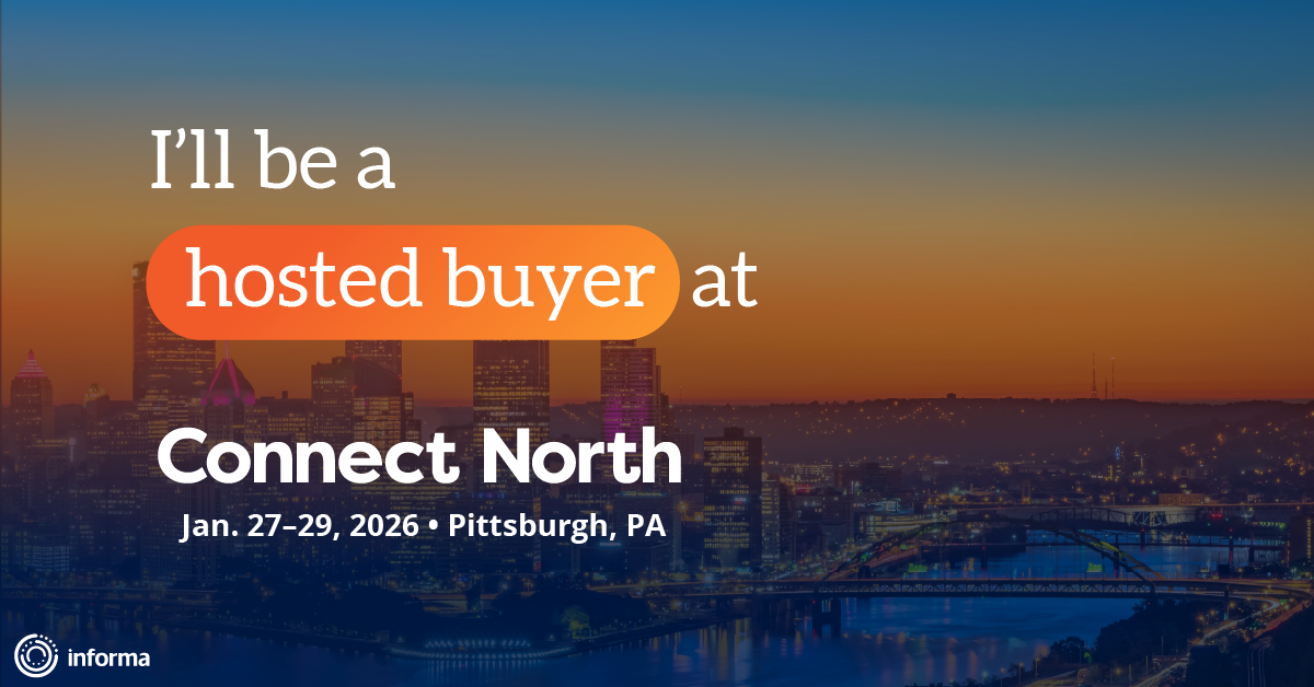 "I'm a Hosted Buyer" graphic for Connect North 2026.